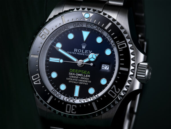 Rolex Sea Dweller Deepsea 44 Deep Blue Dial Stainless Steel Men's Watch 116660