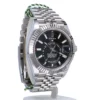 Rolex Sky Dweller Black Dial 18K White Gold Bezel Steel Jubilee Men's Watch 3100034