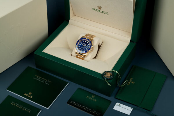 Rolex Submariner M126618LB-0002 Oyster, 41 mm, yellow gold