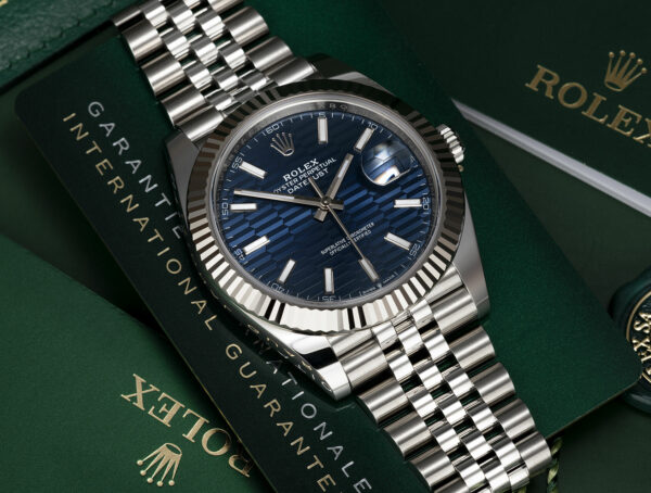 Rolex Datejust M126334-0002 Oyster, 41 mm, Oystersteel and White Gold