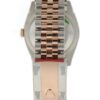 Datejust 36 White Mother-of-Pearl Set with Diamonds Dial Fluted Rose Gold Two Tone Jubilee Watch 126231 NP