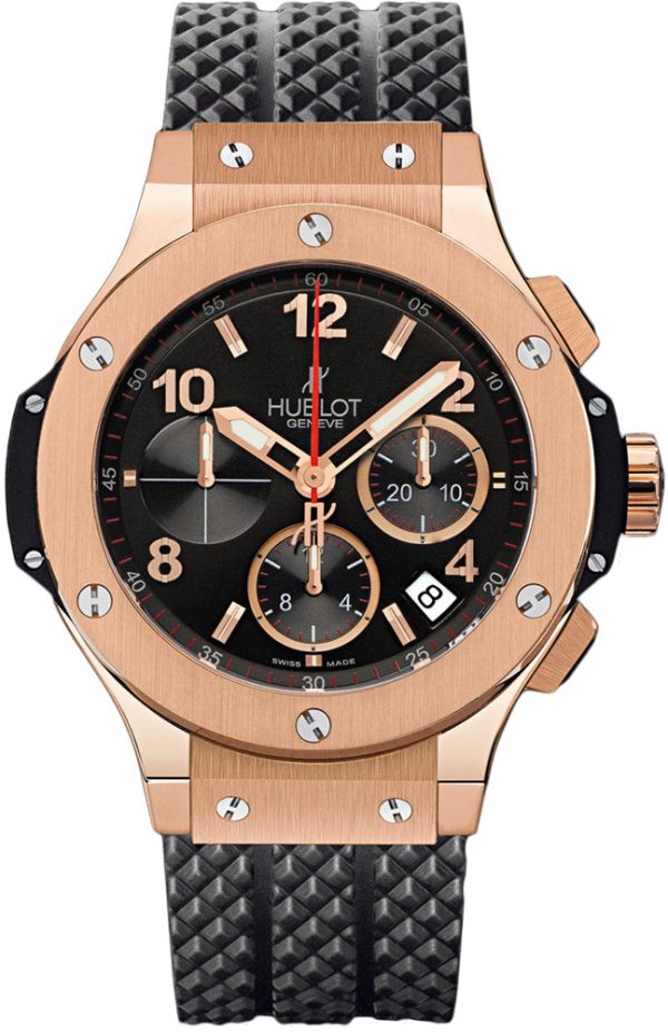 Hublot Big Bang, Original Gold Chronograph, 18k Rose Gold, 44 mm, Ref# 301.PX.130.RX