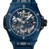 Hublot Big Bang Meca-10 Ceramic Blue 45mm, Ref# 414.EX.5123.RX