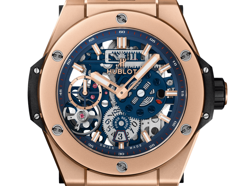 Hublot Big Bang Meca-10 King Gold  Blue 45mm, Ref# 414.OI.5123.RX