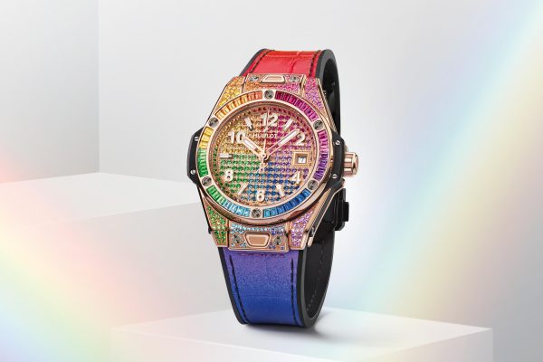 Hublot Big Bang ONE CLICK KING GOLD RAINBOW Ref# 485.OX.9900.LR.0999