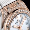 Hublot Big Bang ONE CLICK KING GOLD WHITE PAVÉ Ref# 485.OE.2210.RW.1604