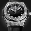 Hublot Big Bang ONE CLICK STEEL PAVÉ Ref# 485.SX.1270.RX.1604