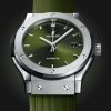 Hublot Classic Fusion Titanium Green Ref# 542.NX.8970.RX