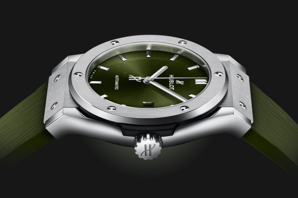 Hublot Classic Fusion Titanium Green Ref# 542.NX.8970.RX