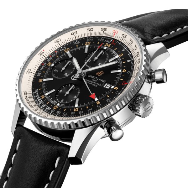 Breitling Navitimer 1 Chronograph GMT 46, Ref# A24322121B2X1