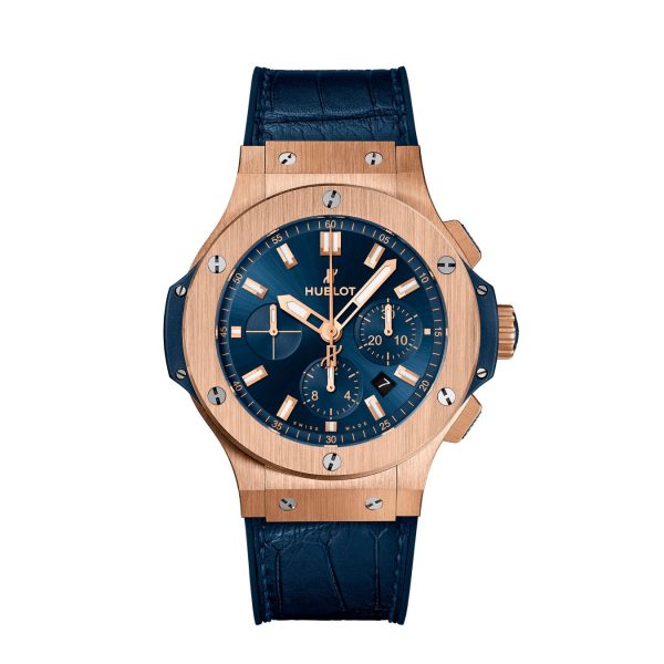 Hublot Big Bang Gold Blue 44mm, Ref# 301.PX.7180.LR