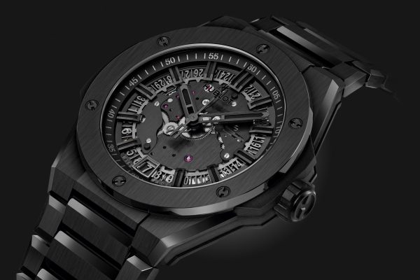 Hublot Big Bang INTEGRATED TIME ONLY ALL BLACK Ref# 456.CX.0140.CX