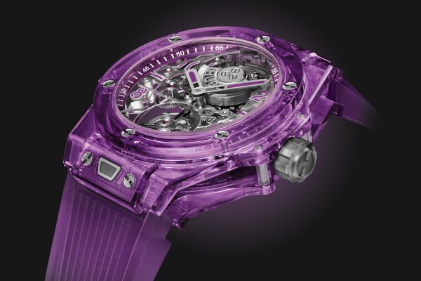 Hublot Big Bang TOURBILLON AUTOMATIC PURPLE SAPPHIRE Ref# 429.JM.0120.RT