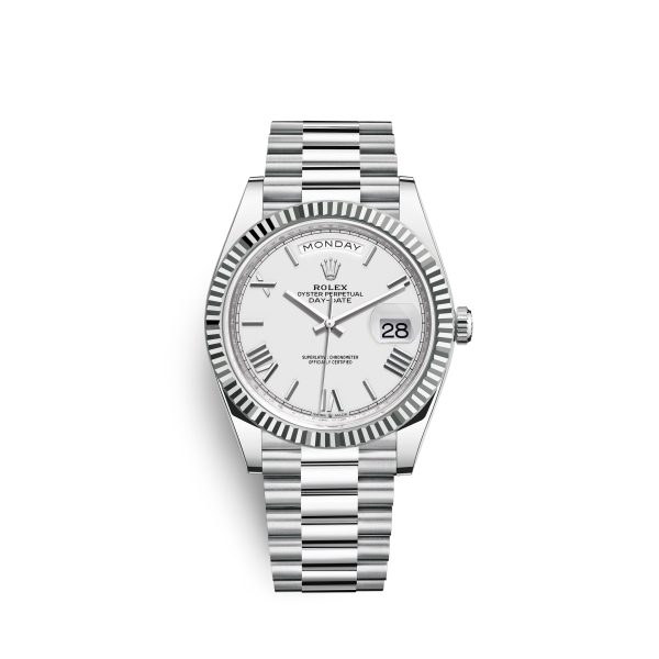 Rolex Day-Date, 40mm, Platinum, Ref# 228236-0010