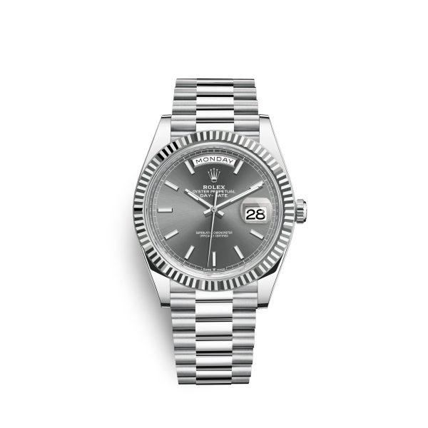 Rolex Day-Date, 40mm, Platinum, Ref# 228236-0013