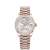 Rolex Datejust 31mm, 18k Everose Gold and Diamonds, Ref# 278285rbr-0036