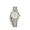 Rolex Lady-Datejust 28, Oystersteel and 18k Yellow Gold, Ref# 279173-0023