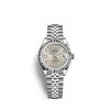 Rolex Lady-Datejust 28, Oystersteel and 18k White Gold, Ref# 279174-0021