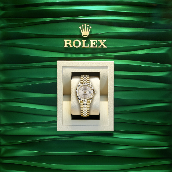 Rolex Lady-Datejust 28, 18k Yellow Gold, Ref# 279178-0006