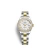 Rolex Lady-Datejust 28, Oystersteel and 18k Yellow Gold, Ref# 279383RBR-0024