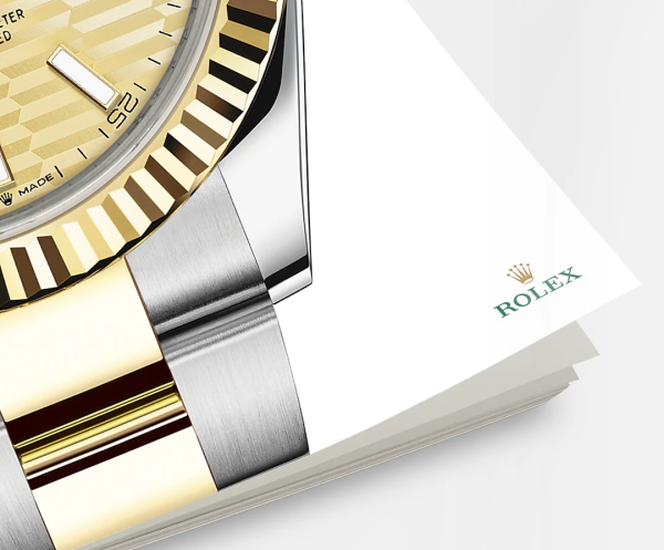 Rolex Datejust 41mm, Oystersteel and 18k Yellow Gold, Ref# 126333-0021