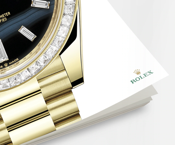 Rolex Day-Date, 40mm, 18k Yellow Gold and Diamonds, Ref# 228398tbr-0038