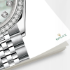 Rolex Lady-Datejust 28, Oystersteel and 18k White Gold, Ref# 279384RBR-0011