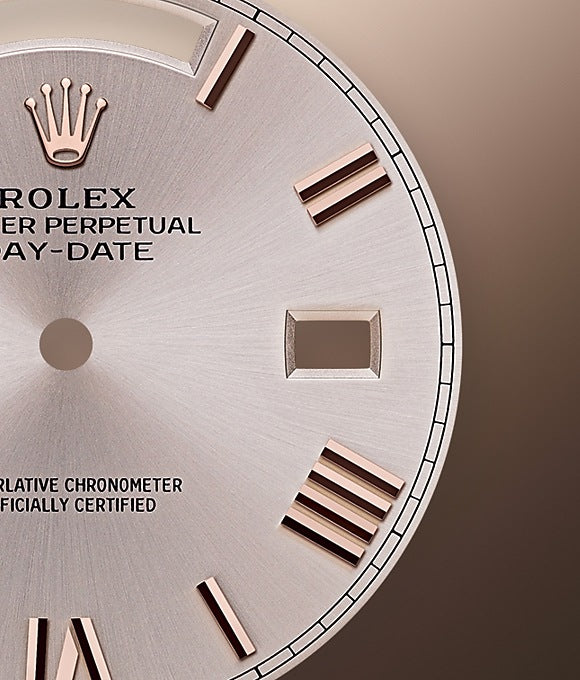 Rolex Day-Date 40 Everose gold Ref# 228235-0001