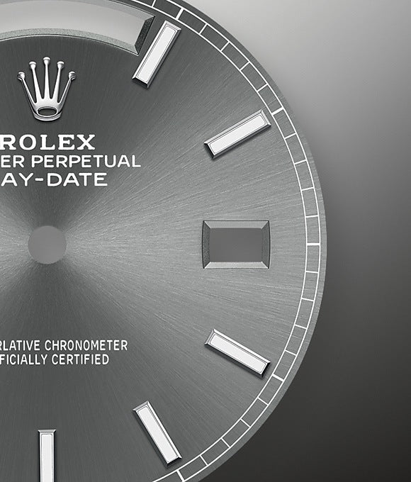 Rolex Day-Date 40 White gold Ref# 228349RBR-0041