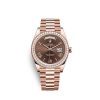 Rolex Day-Date 40 Everose gold Ref# 228345RBR-0009