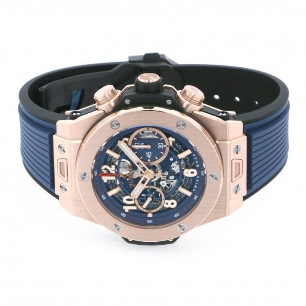 Hublot Big Bang, Unico King Gold Blue, 42mm, Ref# 441.OX.5189.RX