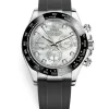 Rolex Cosmograph Daytona 116519LN MOP Diamond Dial Oysterflex White Gold Mens Watch