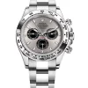 Rolex Daytona 40mm 116509 White Gold Steel Black Dial