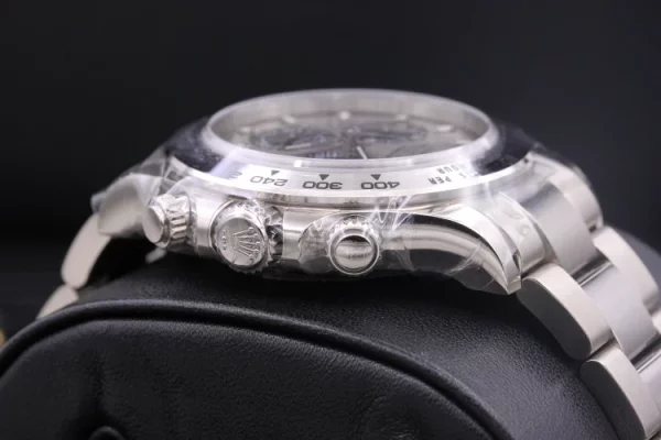 Rolex Daytona 40mm 116509 White Gold Steel Black Dial