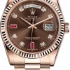 Rolex Day-Date 36 Rose Gold Luxury Watch 118235-0093