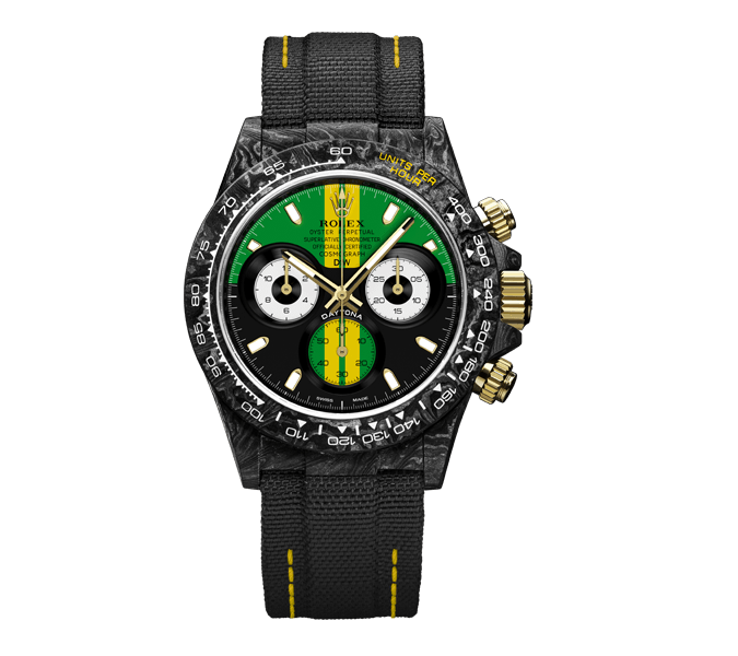 ROLEX Diw Daytona gt green 40mm oyster black