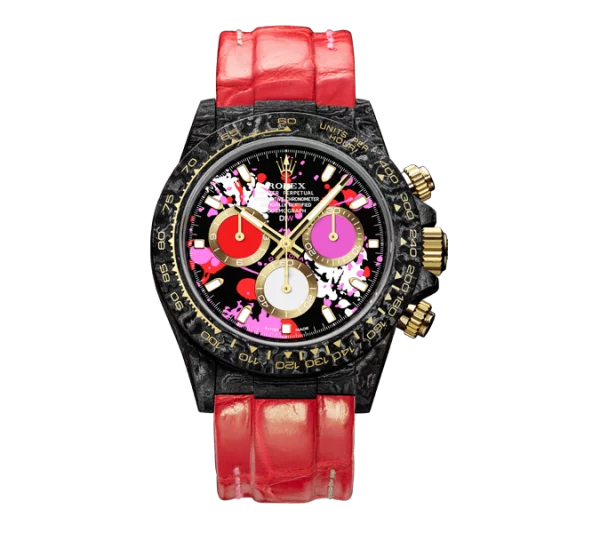 ROLEX Diw Daytona motley red 40mm oyster black