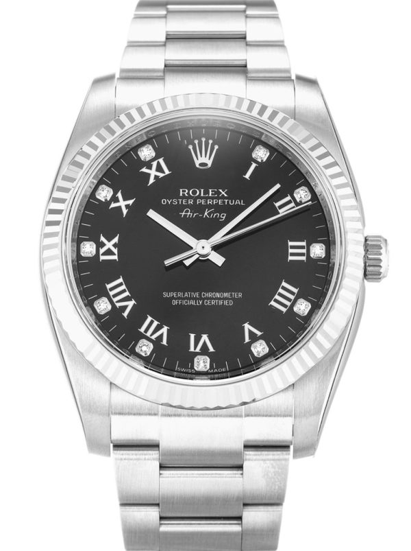 Rolex Air-King 34mm Dial Black Ref.114234