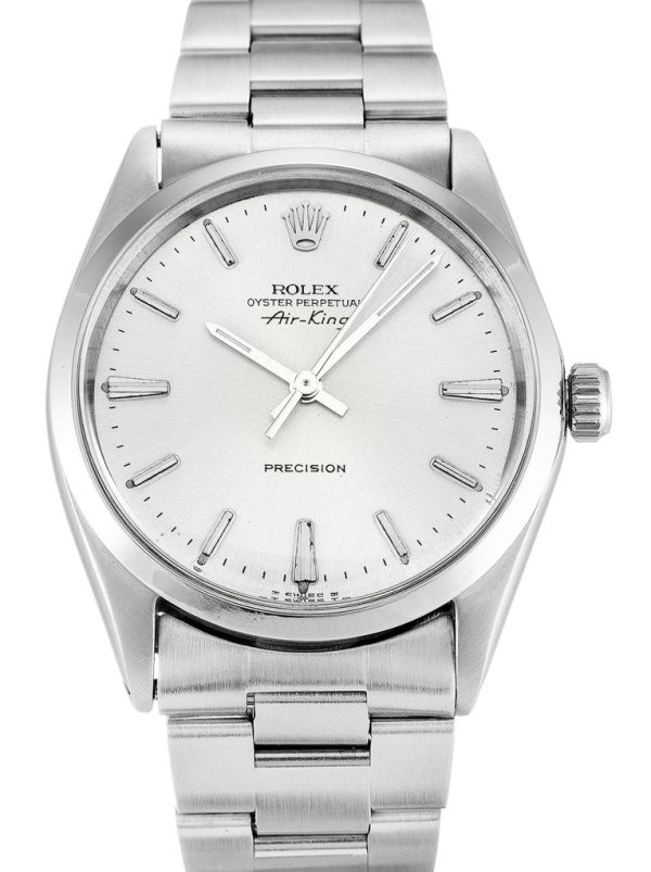 Rolex Air-King 34mm Dial Silver Ref.5500