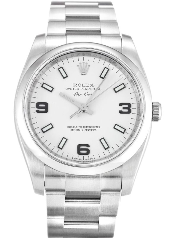 Rolex Air-King 34mm Dial White Ref.114200