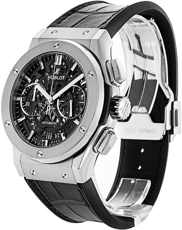 Hublot Classic Fusion Aerofusion Titanium Chronograph Automatic 45mm, Ref# 525.NX.0170.LR