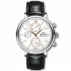 Portofino 42mm Silver/Rose Dial Men's Chronograph Watch