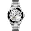 Aquaracer 43mm Silver Dial & Ceramic Bezel Men's Automatic Bracelet Watch