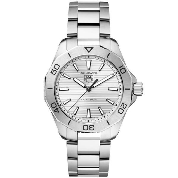 Aquaracer Professional 200 40mm Silver Dial Men's Bracelet Watch