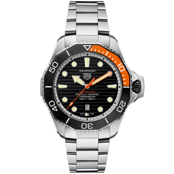 Aquaracer 45mm Professional 1000 Superdiver Black Dial Men's Automatic Watch