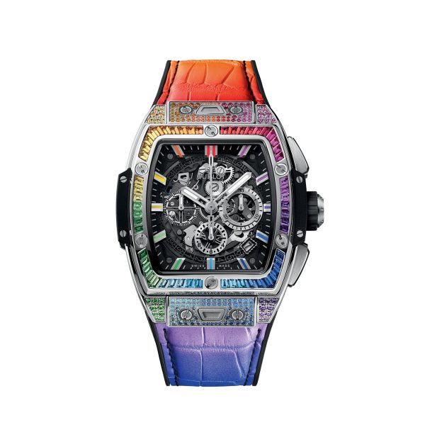 Hublot Spirit of Big Bang TITANIUM RAINBOW Ref# 642.NX.0117.LR.0999