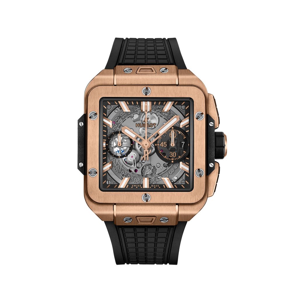 Hublot Square Bang UNICO KING GOLD Ref# 821.OX.0180.RX