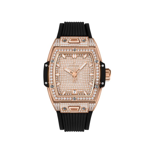 Hublot Spirit of Big Bang KING GOLD FULL PAVÉ Ref# 662.OX.9000.RX.1604