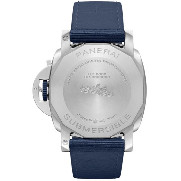 Panerai Submersible QuarantaQuattro ESteel™ Blu Profondo Ref# PAM01289