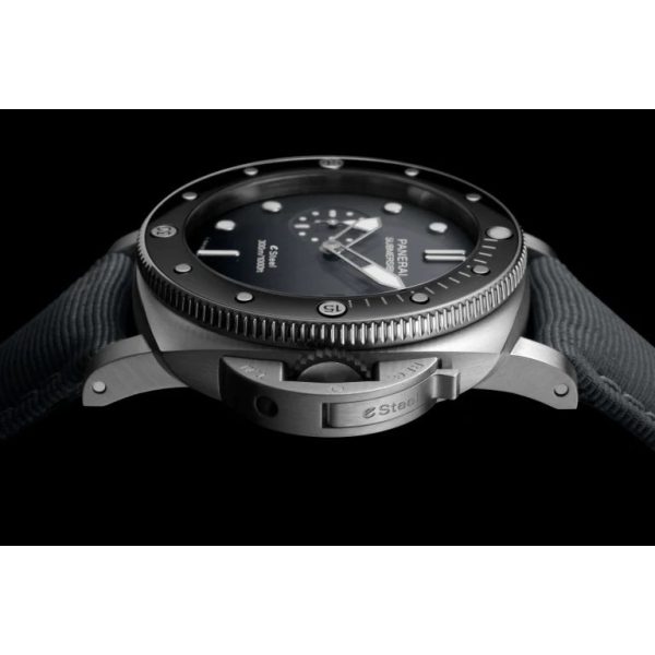 Panerai Submersible QuarantaQuattro ESteel™ Grigio Roccia Ref# PAM01288